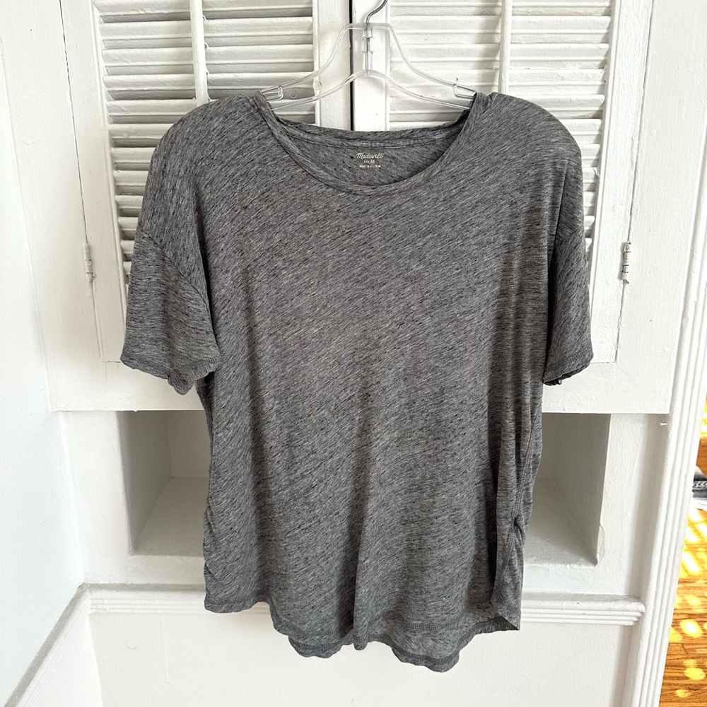 Madewell Heathered Gray Tee